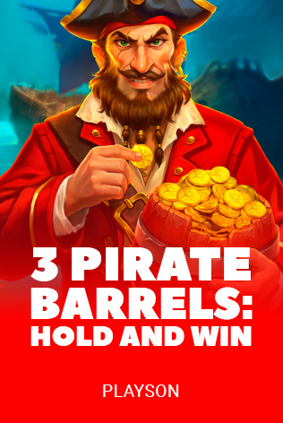 3 Pirate Barrels Hold and Win